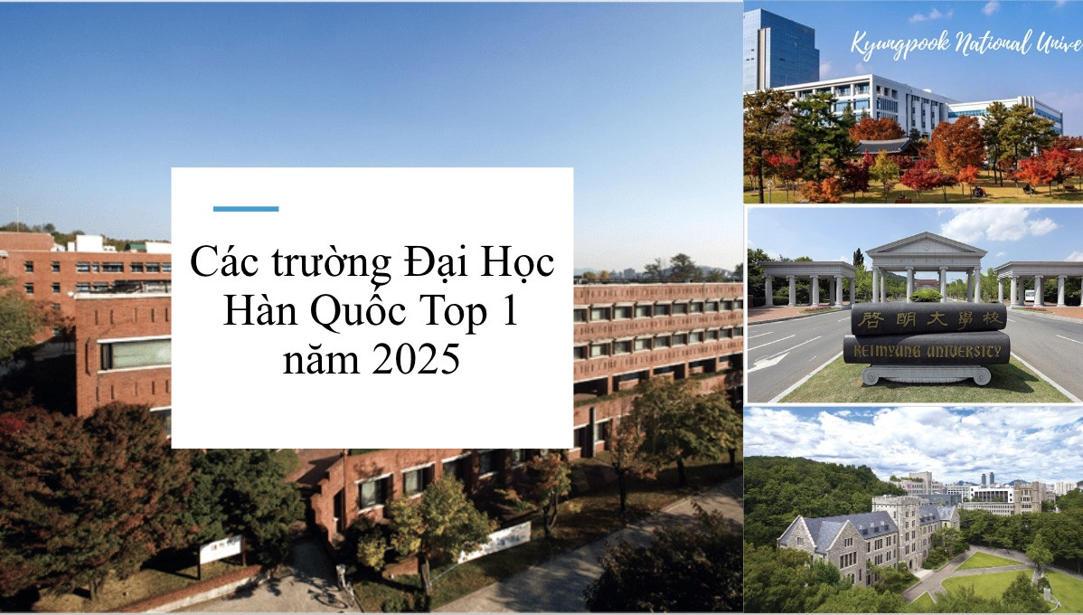 Du Học Hàn Quốc Năm 2025 Danh Sách Trường Đại Học Thuộc Top 1 2 3