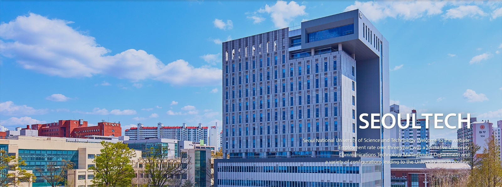 Trường Đại học SeoulTech Hàn Quốc – 서울과학기술대학교