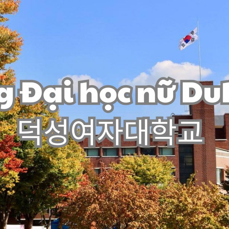 Trường Đại học nữ Duksung Hàn Quốc – 덕성여자대학교