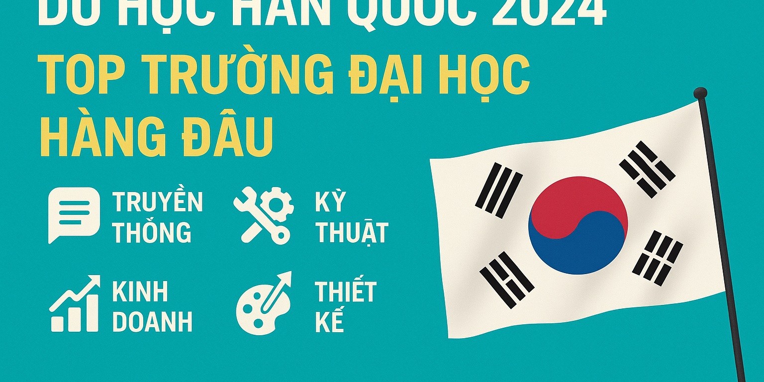Du học Hàn Quốc 2024: Top trường Đại học hàng đầu cho ngành Truyền thông, Kỹ thuật, Kinh doanh và Thiết kế