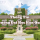 Thông Tin Trường Đại Học Hàn Quốc